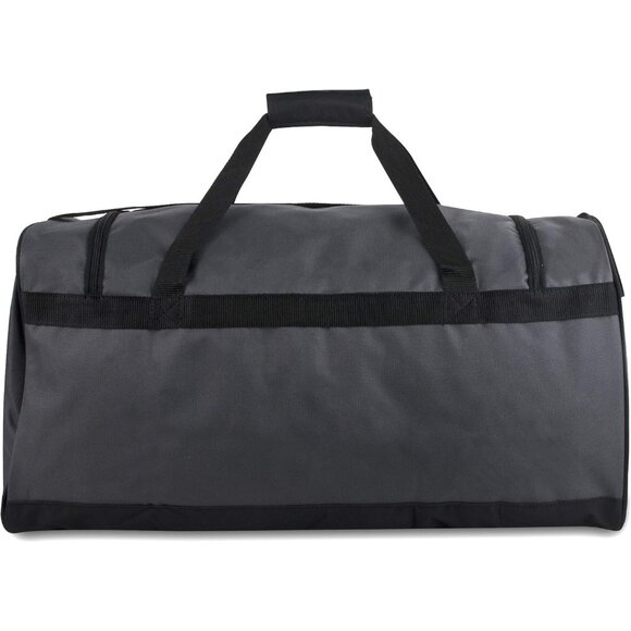 24 Inch Men & Women Grey 1 Lightweight Canvas Duffle Gym Sports Equipment Bags - Picture 5 of 7